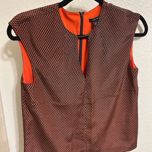 Armani exchange silk top - Picture 1 of 8